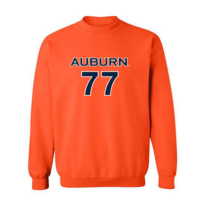 Auburn - NCAA Women's Soccer : Mya Williams - Orange Replica Shersey Sweatshirt