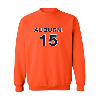 Auburn - NCAA Women's Soccer : Sydnie Thibodaux - Orange Replica Shersey Sweatshirt