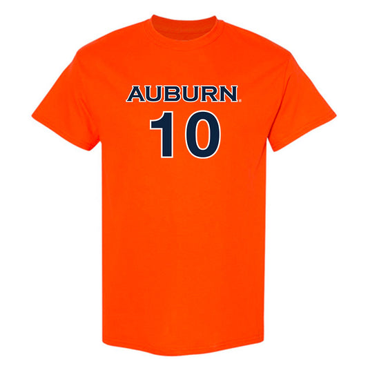 Auburn - NCAA Women's Soccer : Samantha Brown - Orange Replica Shersey Short Sleeve T-Shirt