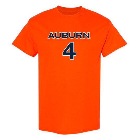 Auburn - NCAA Women's Soccer : Anna Haddock - Orange Replica Shersey Short Sleeve T-Shirt