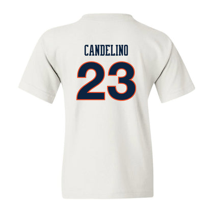 Auburn - NCAA Women's Soccer : Olivia Candelino - White Replica Shersey Youth T-Shirt