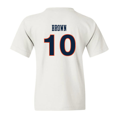 Auburn - NCAA Women's Soccer : Samantha Brown - White Replica Shersey Youth T-Shirt