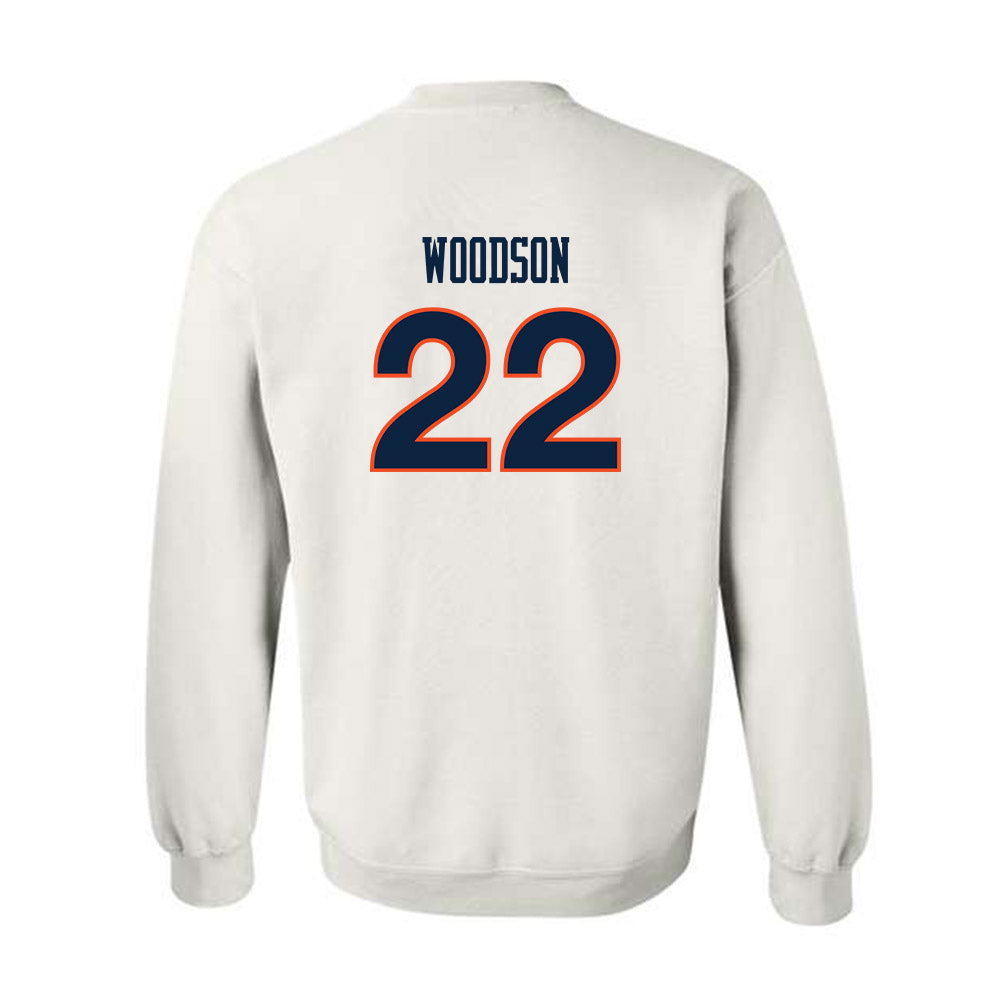 Auburn - NCAA Women's Soccer : Olivia Woodson - White Replica Shersey Sweatshirt