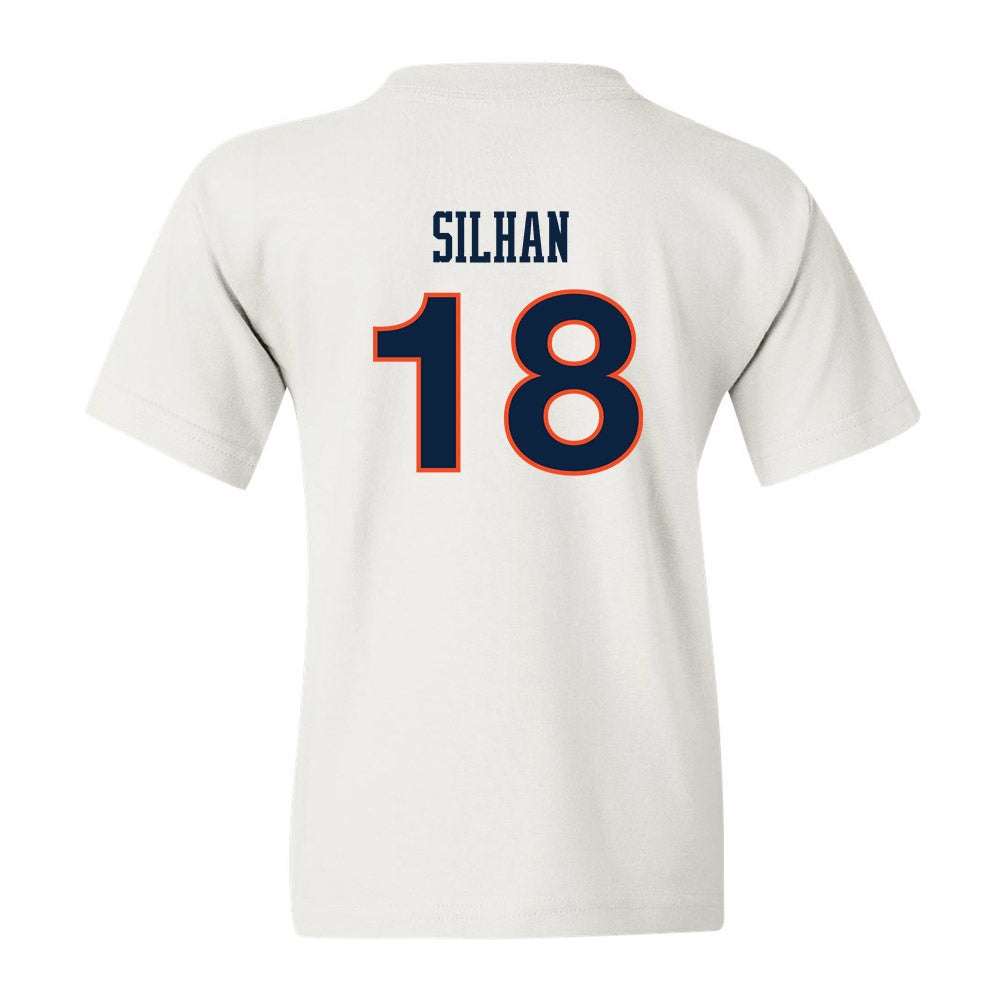 Auburn - NCAA Women's Soccer : Jaycie Silhan - White Replica Shersey Youth T-Shirt