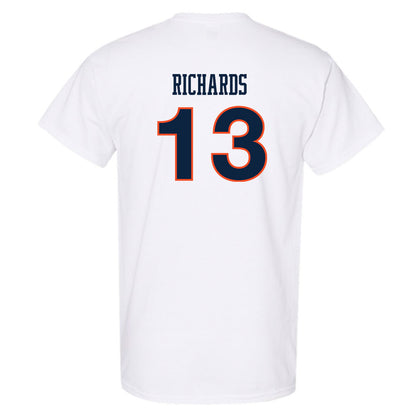 Auburn - NCAA Women's Soccer : Taylor Richards - White Replica Shersey Short Sleeve T-Shirt