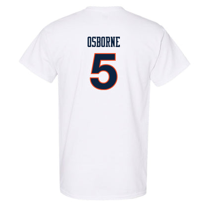 Auburn - NCAA Women's Soccer : Jessica Osborne - White Replica Shersey Short Sleeve T-Shirt