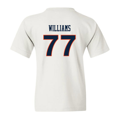 Auburn - NCAA Women's Soccer : Mya Williams - White Replica Shersey Youth T-Shirt