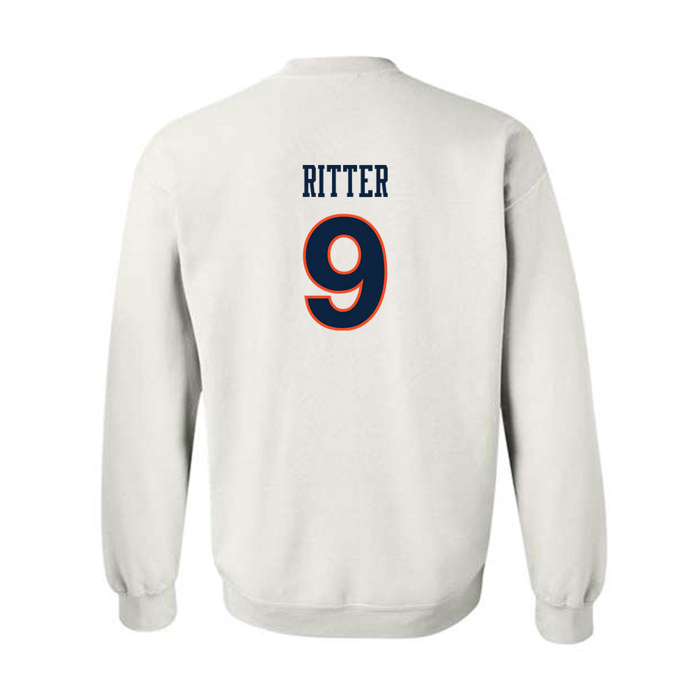 Auburn - NCAA Women's Soccer : Sydney Ritter - White Replica Shersey Sweatshirt