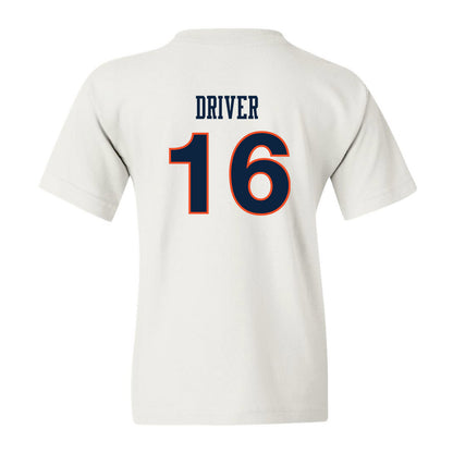 Auburn - NCAA Women's Soccer : Dylan Driver - White Replica Shersey Youth T-Shirt