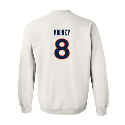 Auburn - NCAA Women's Soccer : Mallory Mooney - White Replica Shersey Sweatshirt