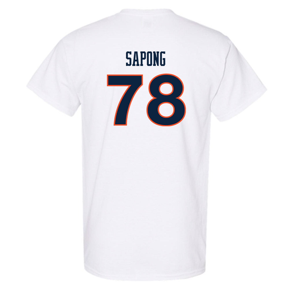 Auburn - NCAA Women's Soccer : Jenna Sapong - White Replica Shersey Short Sleeve T-Shirt