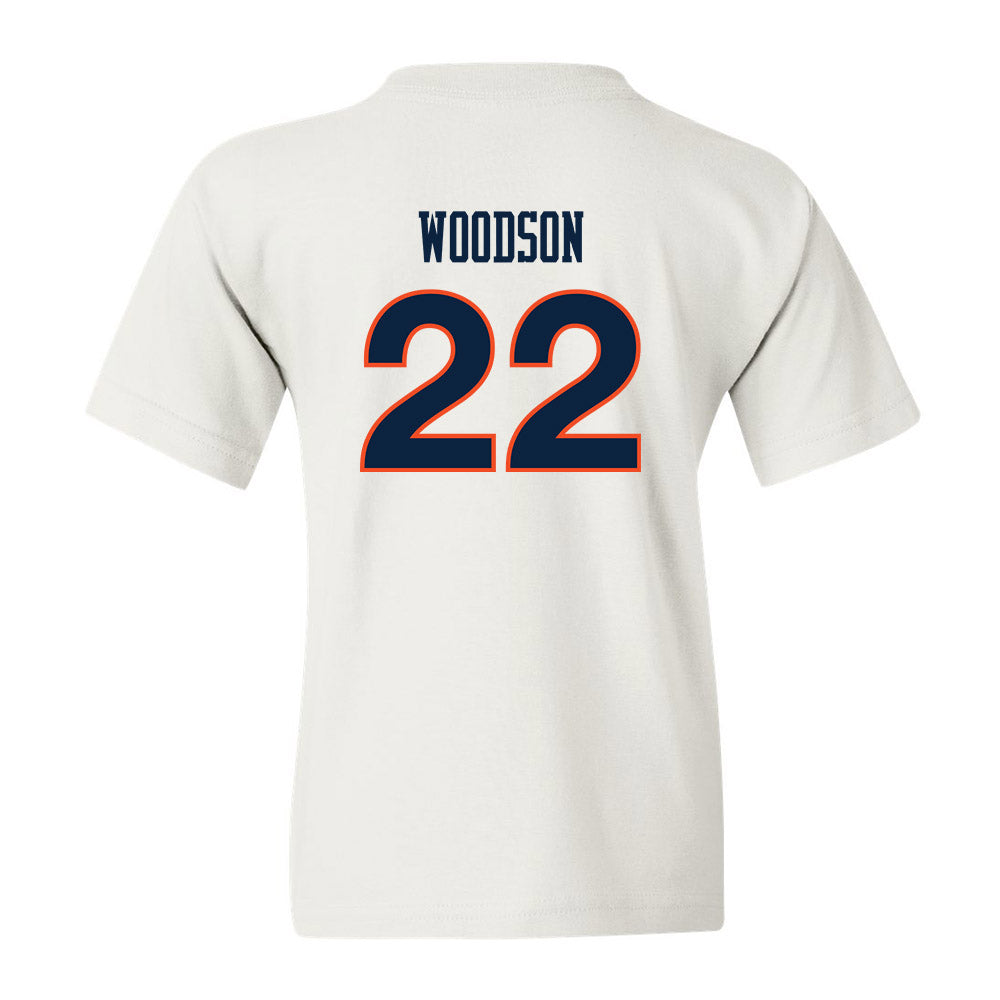 Auburn - NCAA Women's Soccer : Olivia Woodson - White Replica Shersey Youth T-Shirt