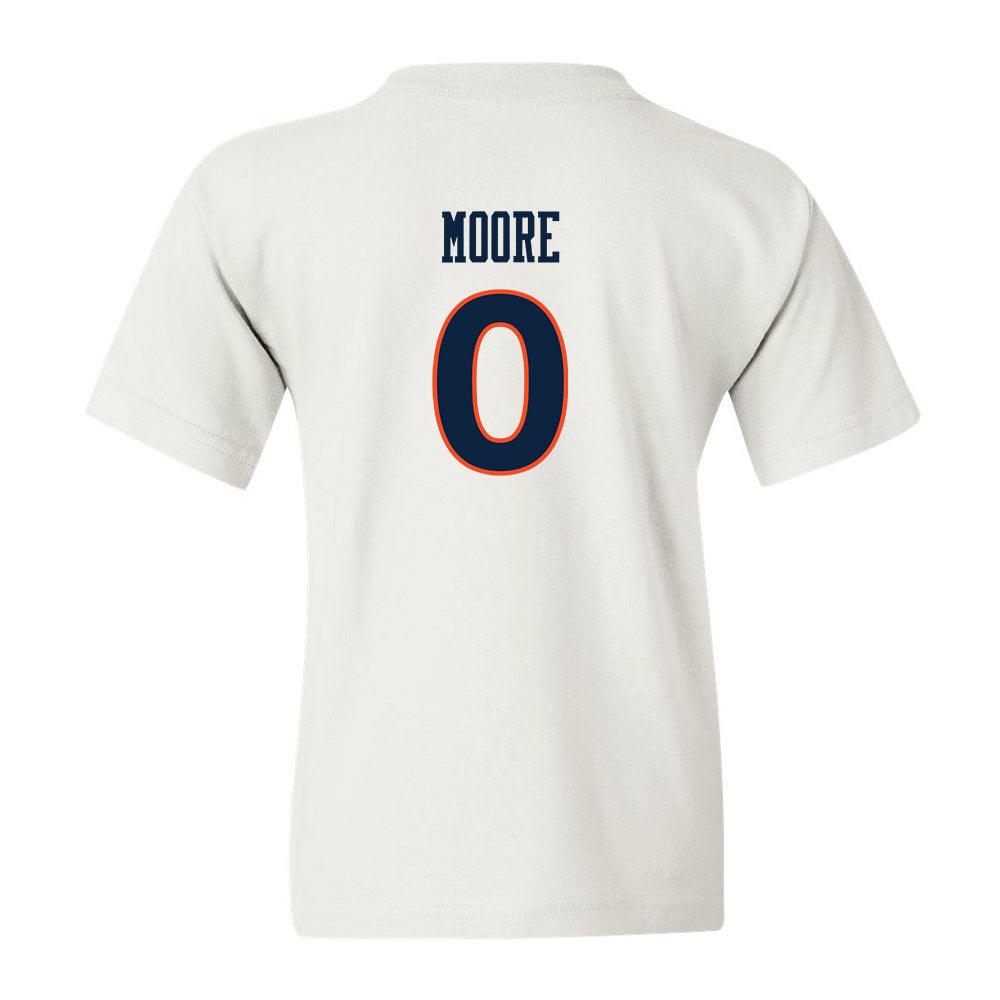 Auburn - NCAA Women's Soccer : Madeline Moore - White Replica Shersey Youth T-Shirt