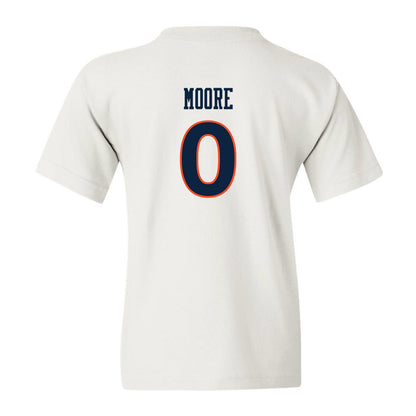 Auburn - NCAA Women's Soccer : Madeline Moore - White Replica Shersey Youth T-Shirt