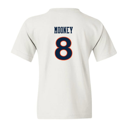 Auburn - NCAA Women's Soccer : Mallory Mooney - White Replica Shersey Youth T-Shirt