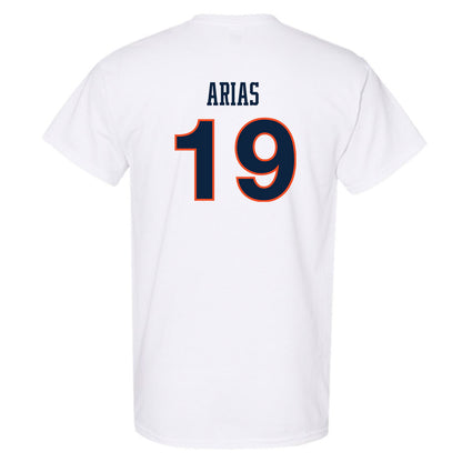 Auburn - NCAA Women's Soccer : Marissa Arias - White Replica Shersey Short Sleeve T-Shirt