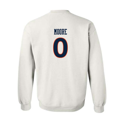 Auburn - NCAA Women's Soccer : Madeline Moore - White Replica Shersey Sweatshirt