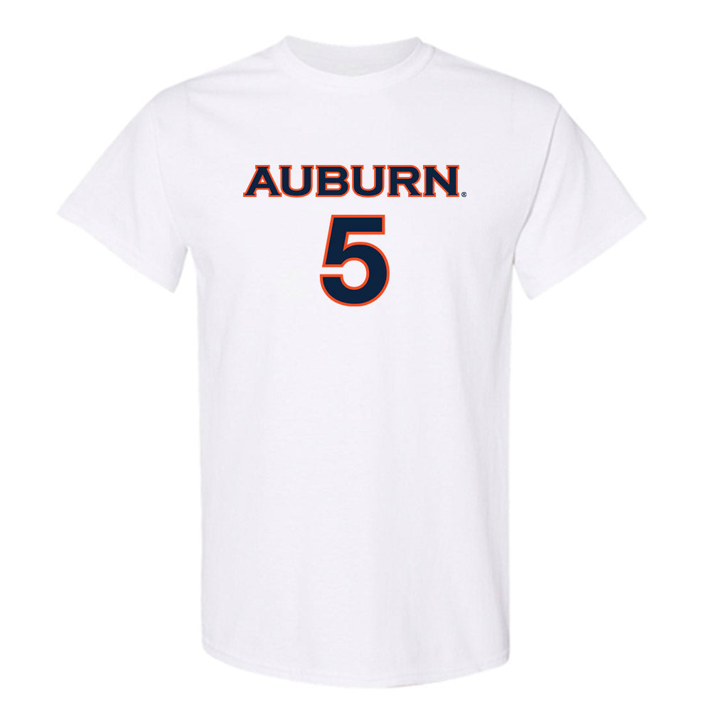 Auburn - NCAA Women's Soccer : Jessica Osborne - White Replica Shersey Short Sleeve T-Shirt