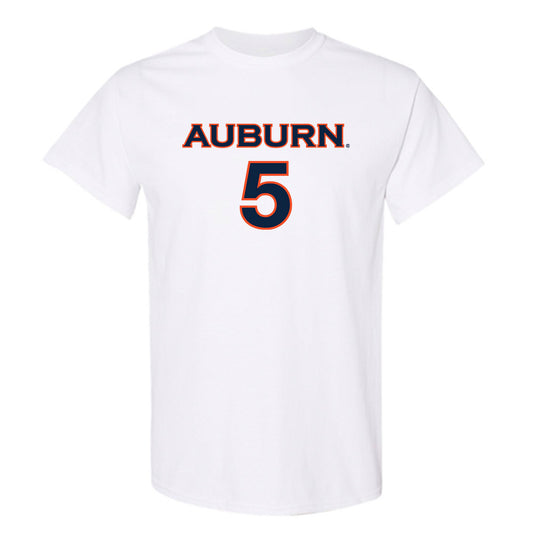 Auburn - NCAA Women's Soccer : Jessica Osborne - White Replica Shersey Short Sleeve T-Shirt