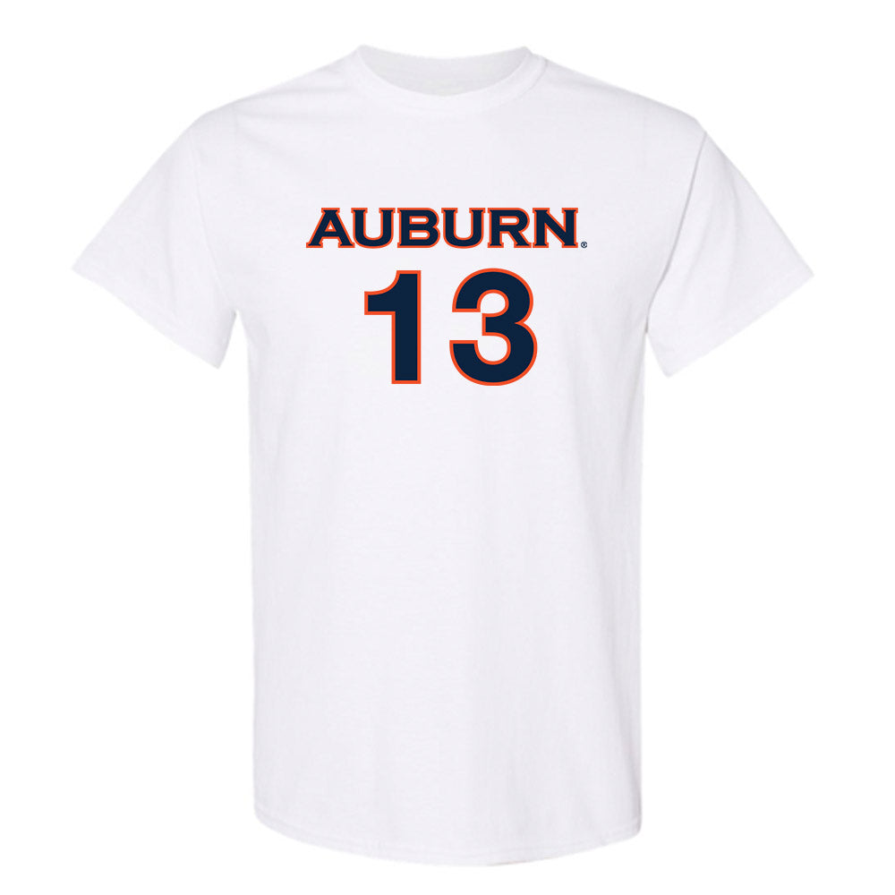 Auburn - NCAA Women's Soccer : Taylor Richards - White Replica Shersey Short Sleeve T-Shirt