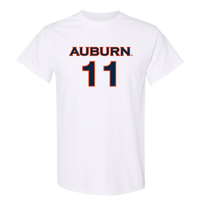 Auburn - NCAA Women's Soccer : LJ Knox - White Replica Shersey Short Sleeve T-Shirt