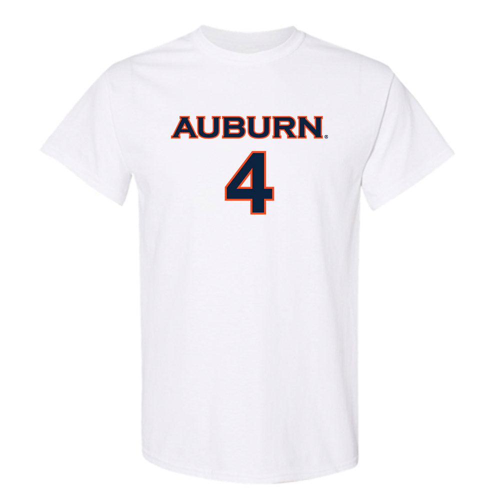 Auburn - NCAA Women's Soccer : Anna Haddock - White Replica Shersey Short Sleeve T-Shirt