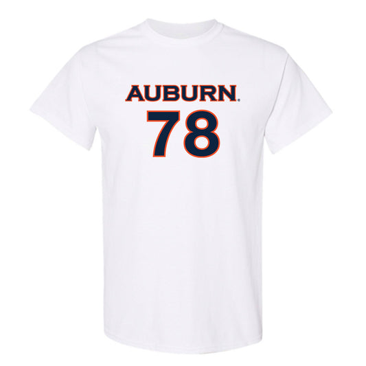 Auburn - NCAA Women's Soccer : Jenna Sapong - White Replica Shersey Short Sleeve T-Shirt