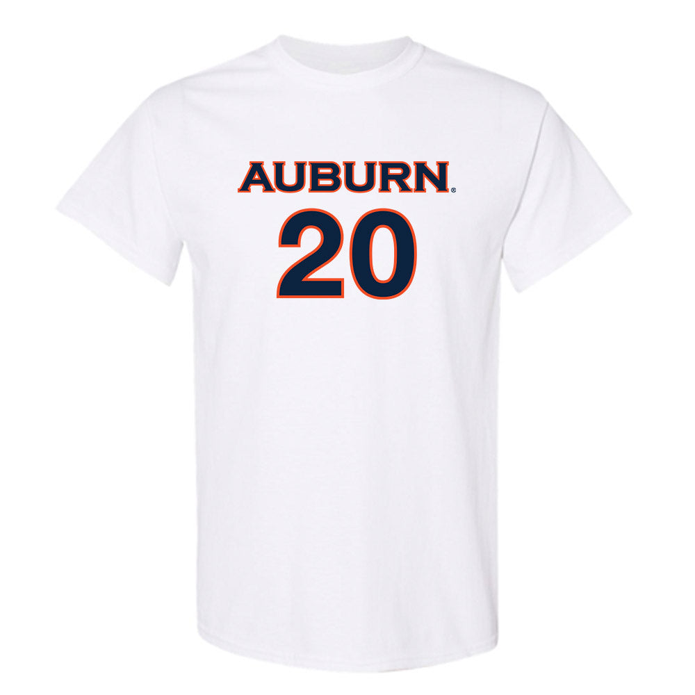 Auburn - NCAA Women's Soccer : Hayden Colson - White Replica Shersey Short Sleeve T-Shirt