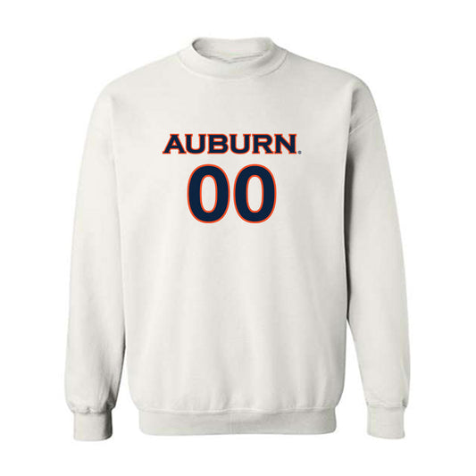 Auburn - NCAA Women's Soccer : Madison Prohaska - White Replica Shersey Sweatshirt