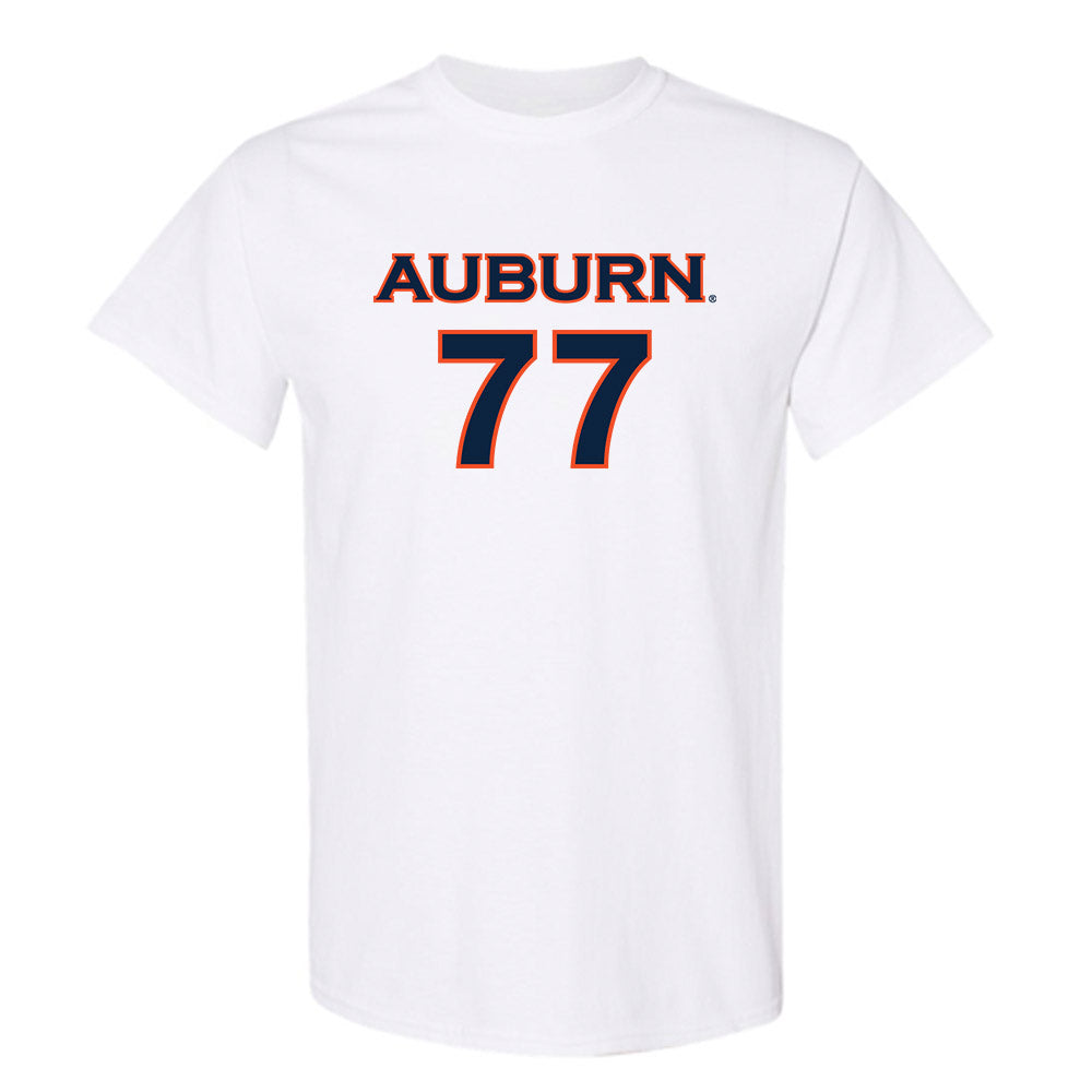 Auburn - NCAA Women's Soccer : Mya Williams - White Replica Shersey Short Sleeve T-Shirt