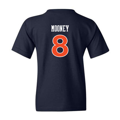 Auburn - NCAA Women's Soccer : Mallory Mooney - Navy Replica Shersey Youth T-Shirt