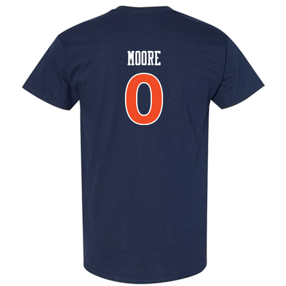 Auburn - NCAA Women's Soccer : Madeline Moore - Navy Replica Shersey Short Sleeve T-Shirt