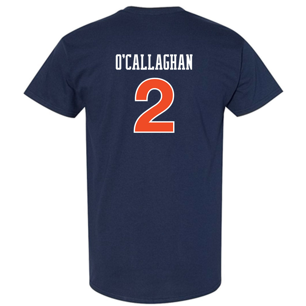 Auburn - NCAA Women's Soccer : Maquena O'Callaghan - Navy Replica Shersey Short Sleeve T-Shirt