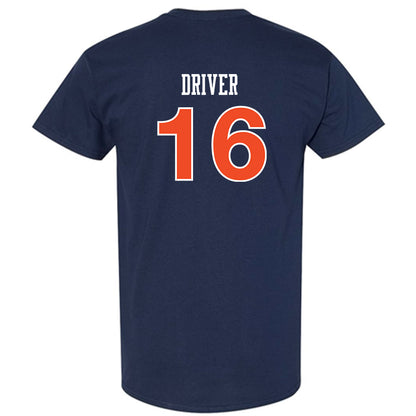 Auburn - NCAA Women's Soccer : Dylan Driver - Navy Replica Shersey Short Sleeve T-Shirt