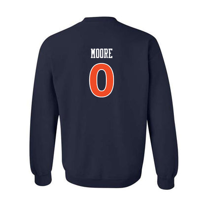Auburn - NCAA Women's Soccer : Madeline Moore - Navy Replica Shersey Sweatshirt