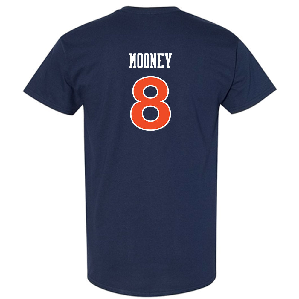 Auburn - NCAA Women's Soccer : Mallory Mooney - Navy Replica Shersey Short Sleeve T-Shirt