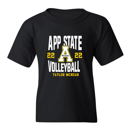 App State - NCAA Women's Volleyball : Taylor McNear - Youth T-Shirt Classic Fashion Shersey