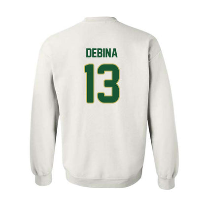 Colorado State - NCAA Women's Volleyball : Jazen DeBina - White Replica Shersey Sweatshirt