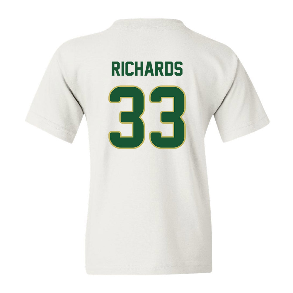 Colorado State - NCAA Women's Volleyball : Kekua Richards - White Replica Shersey Youth T-Shirt