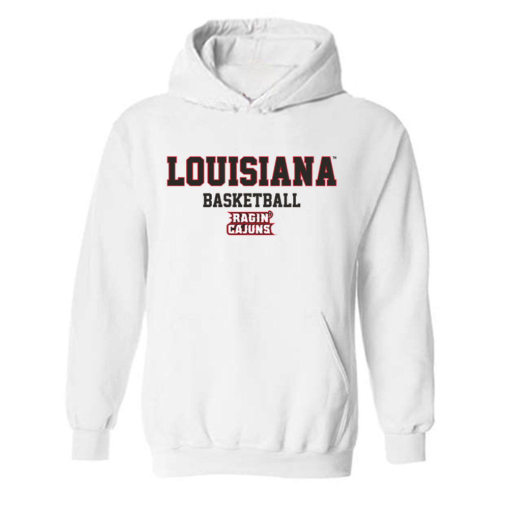 Louisiana - NCAA Men's Basketball : Christian Landry - Hooded Sweatshirt Classic Shersey