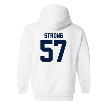 Georgia Southern - NCAA Football : Chandler Strong - Hooded Sweatshirt Classic Shersey