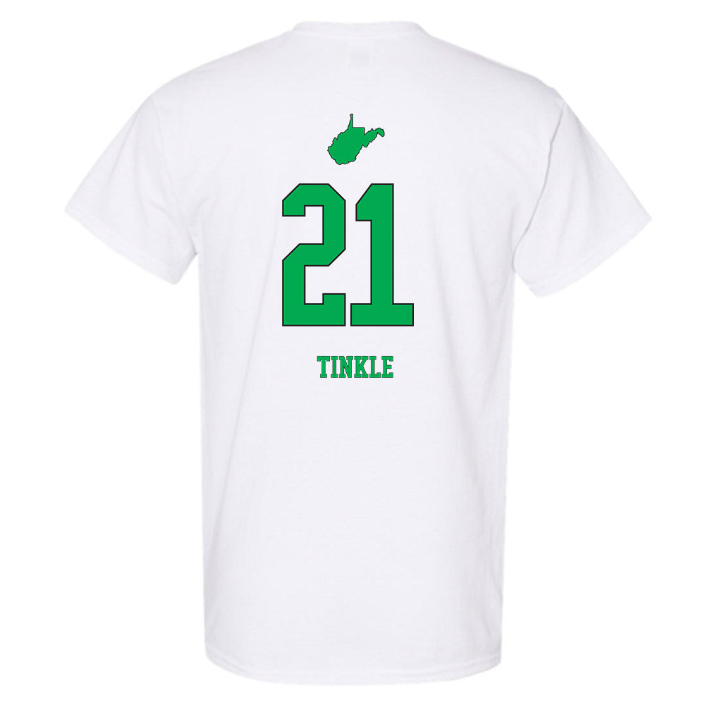 Marshall - NCAA Women's Volleyball : Regan Tinkle - White Replica Shersey Short Sleeve T-Shirt