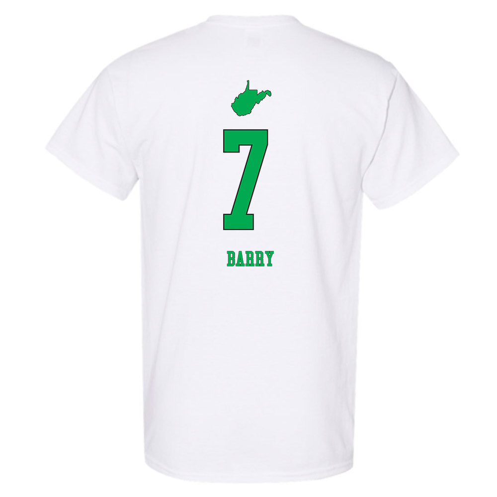 Marshall - NCAA Women's Volleyball : Elli Barry - White Replica Shersey Short Sleeve T-Shirt