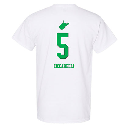 Marshall - NCAA Women's Volleyball : Beatrice Ciccarelli - White Replica Shersey Short Sleeve T-Shirt