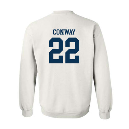 Old Dominion - NCAA Women's Volleyball : Myah Conway - White Classic Shersey Sweatshirt