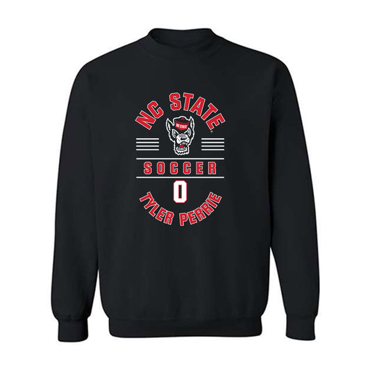 NC State - NCAA Men's Soccer : Tyler Perrie - Black Classic Fashion Shersey Sweatshirt