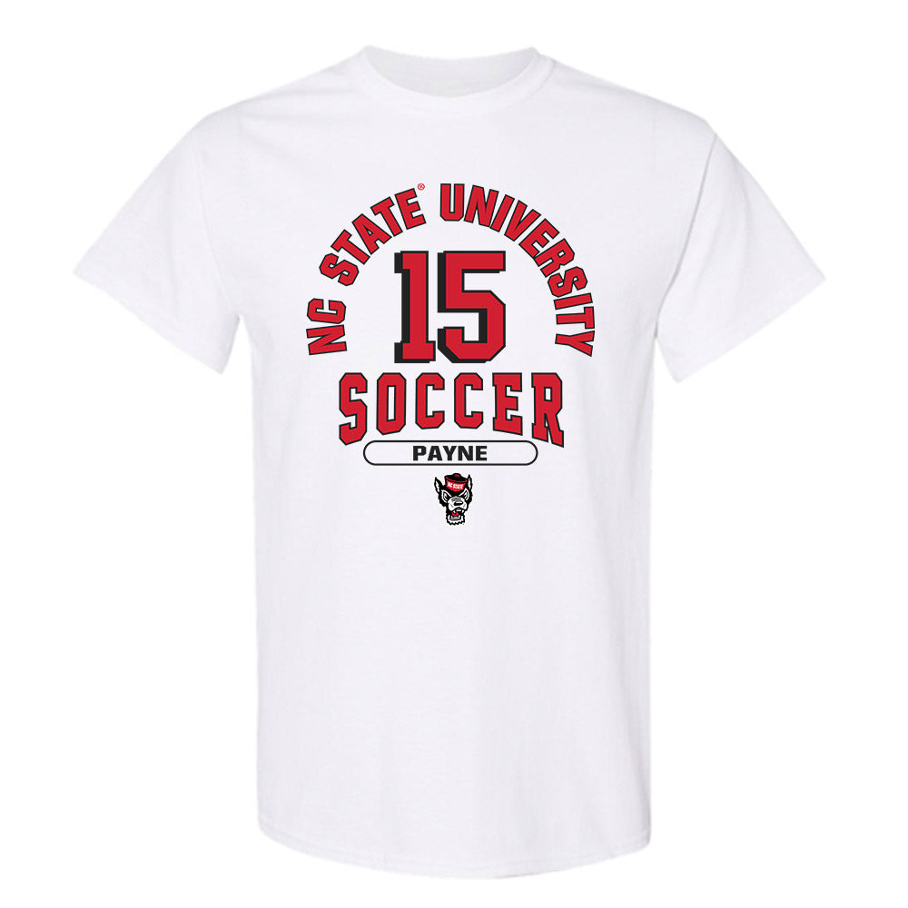 NC State - NCAA Men's Soccer : Aidan Payne - Classic Fashion Shersey Short Sleeve T-Shirt