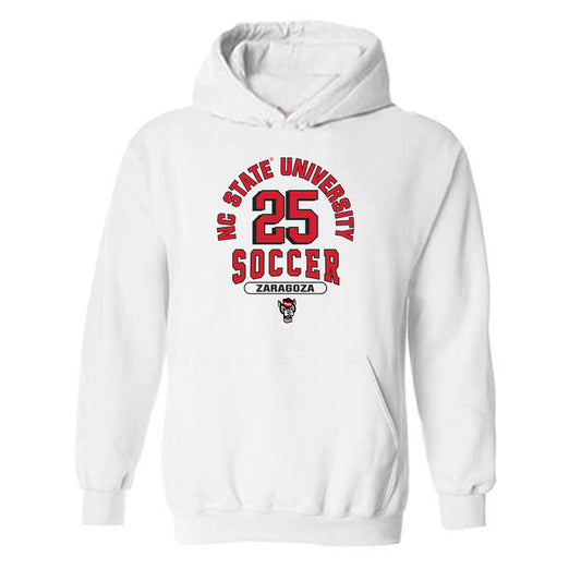 NC State - NCAA Men's Soccer : Cristian Zaragoza - Classic Fashion Shersey Hooded Sweatshirt