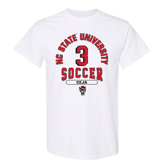 NC State - NCAA Men's Soccer : Gio Ceja - Classic Fashion Shersey Short Sleeve T-Shirt