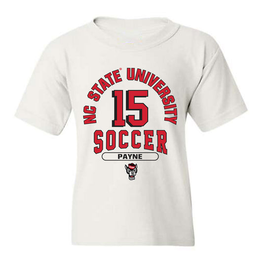 NC State - NCAA Men's Soccer : Aidan Payne - Classic Fashion Shersey Youth T-Shirt